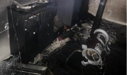 حريق في البقاع الغربي يُودي بحياة رجل مسن