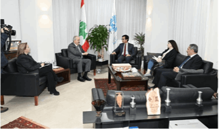 اجتماع بين وزارة المالية وصندوق النقد لمتابعة القوانين الإصلاحية