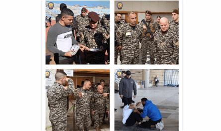 &quot;معايير موحدة وبلا استثناء&quot;.. لاوندس تفقد لجنة التطويع لرتبة مأمور متمرن في كميل شمعون