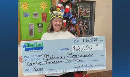 بعد شفائها من السرطان... فازت بـ&quot;اليانصيب&quot;!