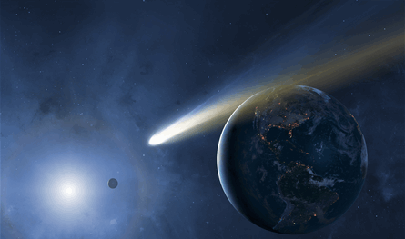 مذنب نادر يزور نظامنا الشمسي وقد يكون أقدم من شمسنا