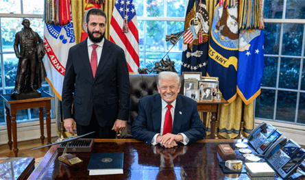 ترامب: أثق بالشرع