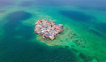 تعرفوا إلى أصغر جزيرة مكتظة في العالم 