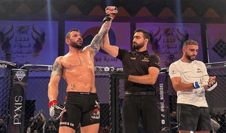 "محاربو الإمارات 66" في جونية.. جورج عيد يختمها بفوز لبناني