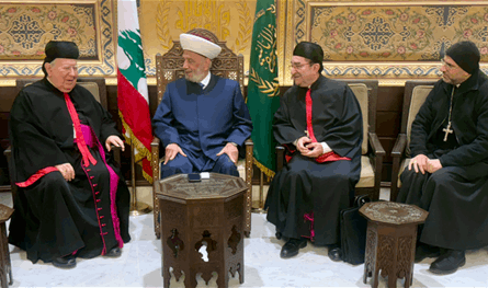 سلسلة لقاءات لدريان في دار الفتوى