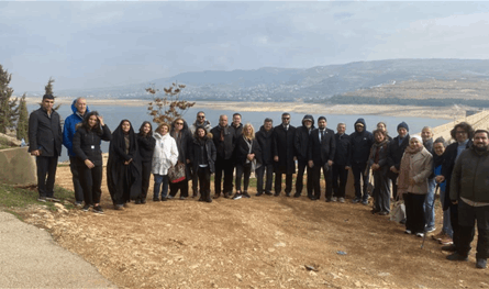 وفد "السلام الأزرق" يزور سد القرعون ومعمل عبد العال