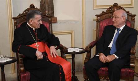 العريضي زار بكركي: لا يستطيع أحد أن يطمئن الى النيات الإسرائيلية