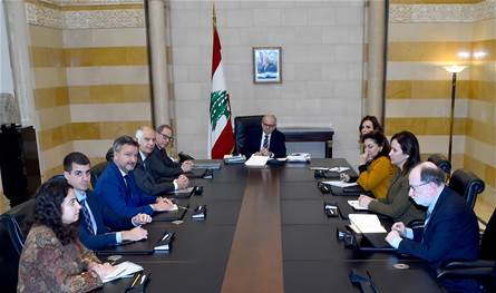 سلام بحث مع جاك دو لا جوجي في إعداد مشروع قانون الفجوة المالية