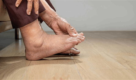 على ماذا يدل تورم الكاحل؟