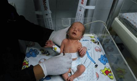 تحذير عاجل.. أطفال غزة معرضون لخطر التجمد