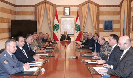 الحجار ترأس اجتماع مجلس الأمن الداخلي المركزي لمتابعة الأوضاع الأمنية خلال الأعياد