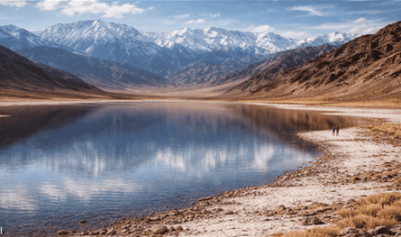 في "وادي الموت".. بحيرة تعود بعد آلاف السنين