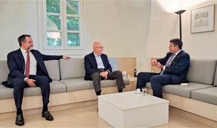 النفي زار تمام سلام عارضا الخطط المستقبلية لتطوير مرفأ بيروت