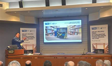 حفل توقيع كتاب جديد للخبير رودي بارودي حول الحدود البحرية في جامعة سيدة اللويزة: