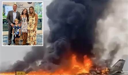 من البطولات إلى المأساة.. وفاة أسطورة رياضية وعائلته بتحطم طائرة (فيديو)