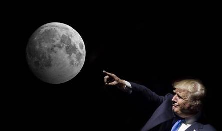 القمر أولًا  والمريخ لاحقًا... إدارة ترامب تحسم خيار "الفضاء"