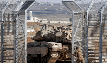 عملية إسرائيلية داخل سوريا.. اعتقال مشتبه به ونقله إلى إسرائيل (صور)