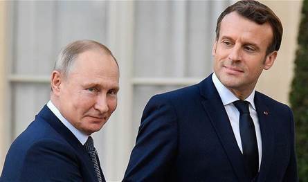 حوار محتمل بين بوتين وماكرون في ظل وساطة أميركية متصاعدة