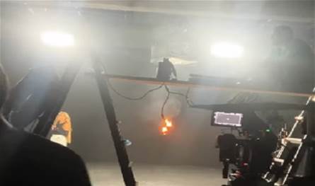 حريقٌ... فيديو يُوثّق ما جرى خلال تصوير مايا دياب لكليب أغنيتها الجديدة