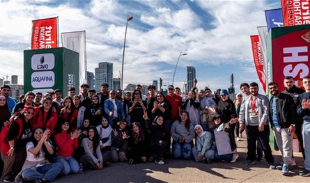 "بيروت ماراتون" نظمت سباق الميلاد 5 كليومترات ركضا