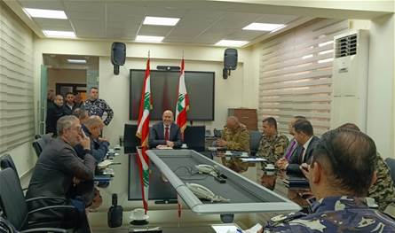 اجتماع لمجلس الأمن الفرعي في سرايا صيدا