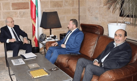 ميقاتي التقى رئيس مجلس أمناء جامعة الجنان الدكتور سالم فتحي يكن 