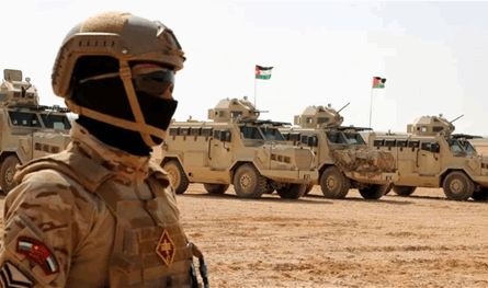 الجيش الأردني يقبض على 3 أشخاص حاولوا التسلل من سوريا 