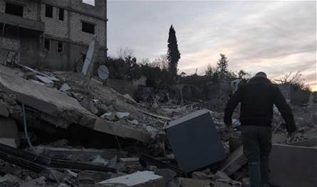 مستهدفا أحد المنازل.. تفجير كبير ينفذه العدو الإسرائيلي في ميس الجبل (صور)