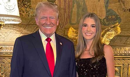 لمحة نادرة من البيت الأبيض...كاي ترامب توثق أجواء الميلاد