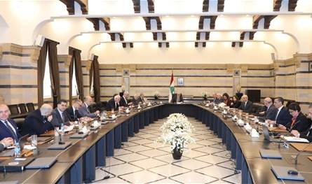 مجلس الوزراء أتمّ المادة الرابعة من مشروع قانون "الفجوة المالية"