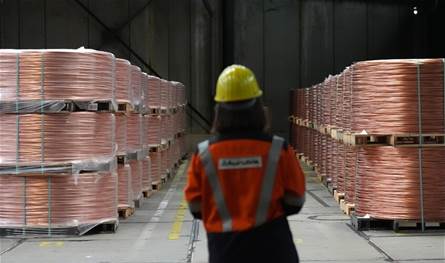 سعر النحاس يبلغ أعلى مستوى على الإطلاق