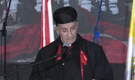 البطريرك الراعي: "نرنم عمانوئيل" يُكمّل الفرح الذي شعرنا به بزيارة البابا 