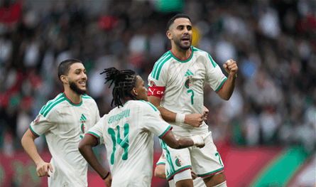 محرز يفتتح مشوار الجزائر في "الكان" بثنائية أمام السودان