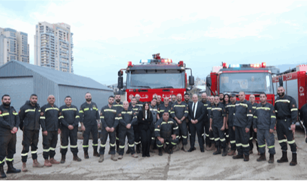 لضمان السلامة العامة.. المدير العام للدفاع المدني تفقد عناصره ليلة عيد الميلاد