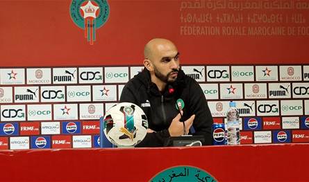 قبل لقاء مالي… الركراكي يؤكد الجاهزية ويعوّل على دعم الجمهور