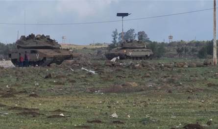 إطلاق نار إسرائيلي على مواطنين قرب قرية العشة في القنيطرة