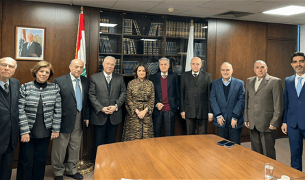 وفد من المركز الإسلامي زار وزيرة الشؤون الاجتماعية 