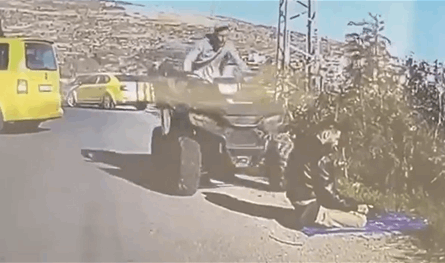 خلال صلاته.. إسرائيلي يدهس فلسطينيا (فيديو)