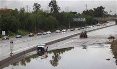 جوي يضرب كاليفورنيا...وحالة تأهب قصوى