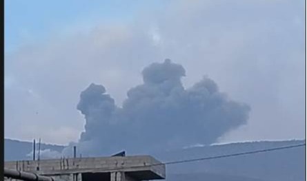بالفيديو: غارات إسرائيلية تستهدف البقاع والجنوب