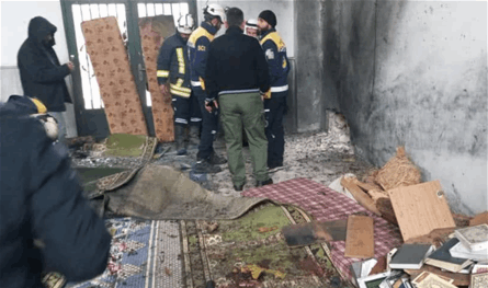 خلال صلاة الجمعة.. تفجير انتحاري يهزّ حمص