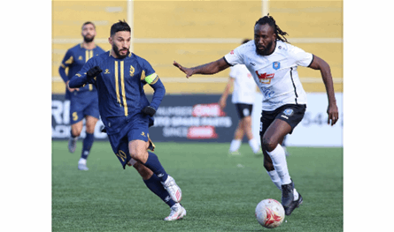 شباب الساحل يتفوّق على جويا 2–0 في ختام ذهاب الدوري