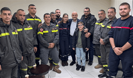 ابي رميا في لقاء وفد الدفاع المدني: لتثبيت المتطوّعين وتأمين التجهيزات اللازمة