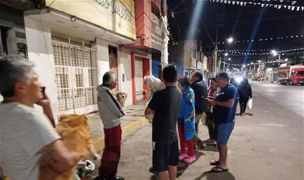 زلزال بقوة 6 درجات في البيرو وإصابة 25 شخصاُ