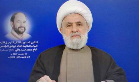 خطاب قاسم: لا تنازلات شمال نهر الليطاني