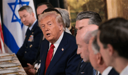 ترامب يشكو لنتنياهو على ميكروفون مفتوح من دون أن ينتبه