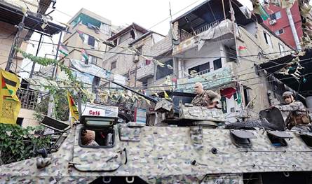 حركة"فتح"تستأنف تسليم السلاح اليوم