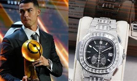 بقيمة 1.3 مليون دولار.. ساعة رونالدو تلفت الانظار في دبي