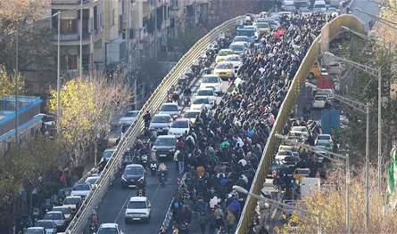 مع تصاعد الاحتجاجات.. رسالة من الموساد الإسرائيلي للإيرانيين!