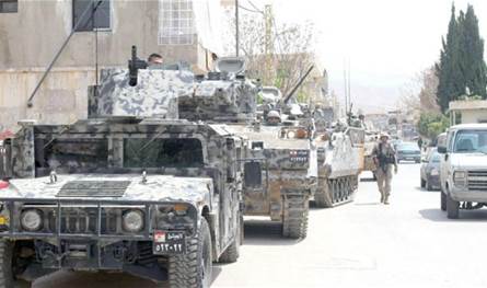 مُداهمات واسعة للجيش في منطقة التبانة وتوقيف عدد من المطلوبين